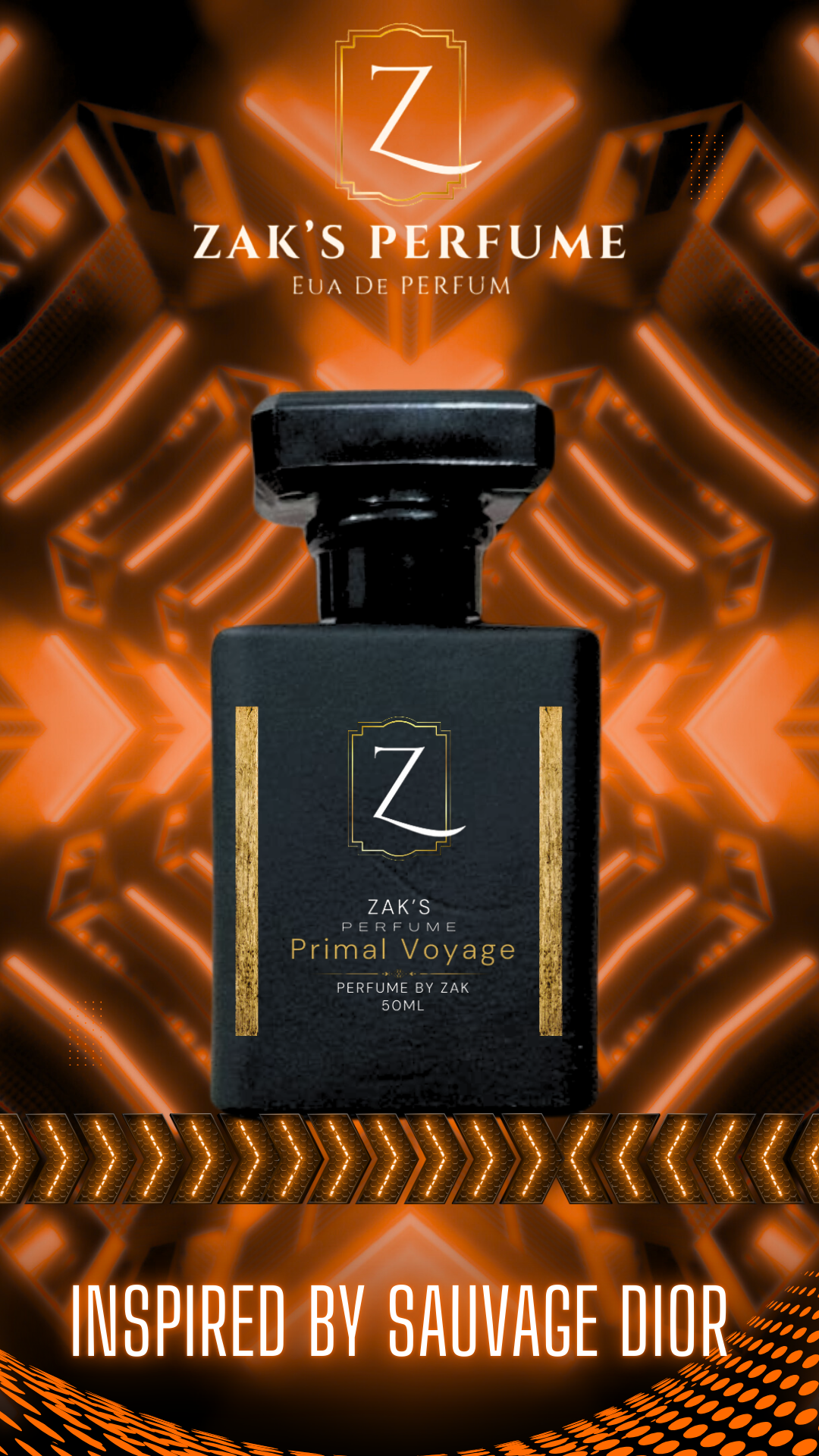 "Primal Voyage"(Inspired By Sauvage Essence): The Spirit of Bold Fragrance"